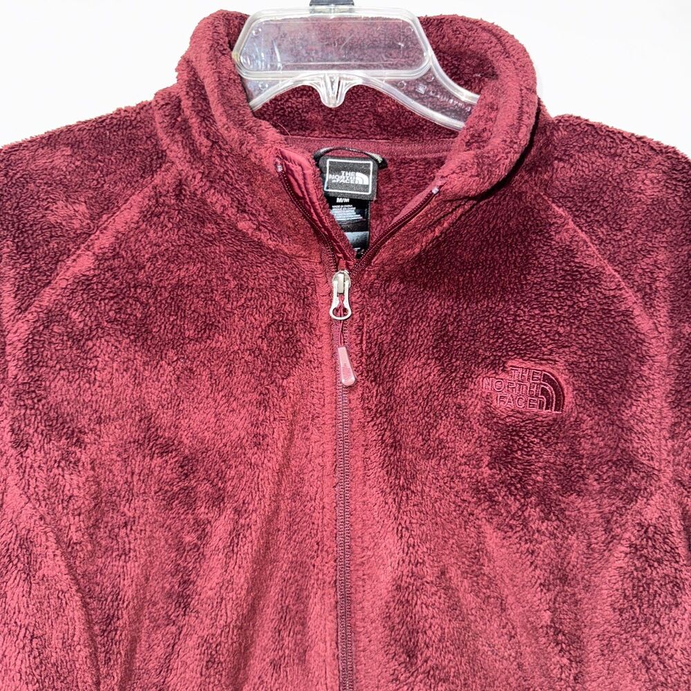 The North Face Osito Fleece Jacket – Women’s Medium – Burgundy – Full-Zip - Picture 4 of 10